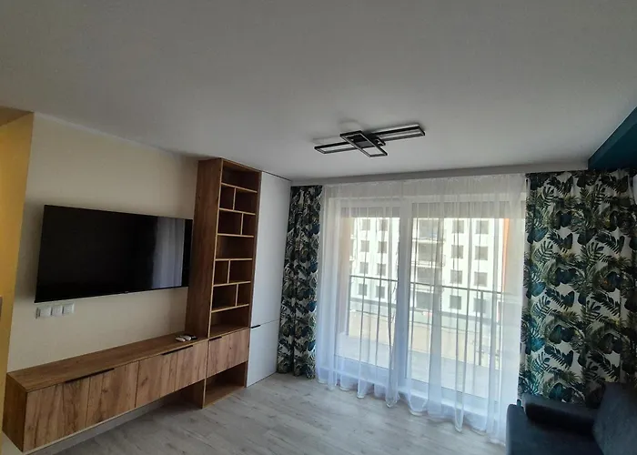 Apartament Szmaragdowy- Klimatyzacja, Parking, Internet I Ekspres Do Kawy